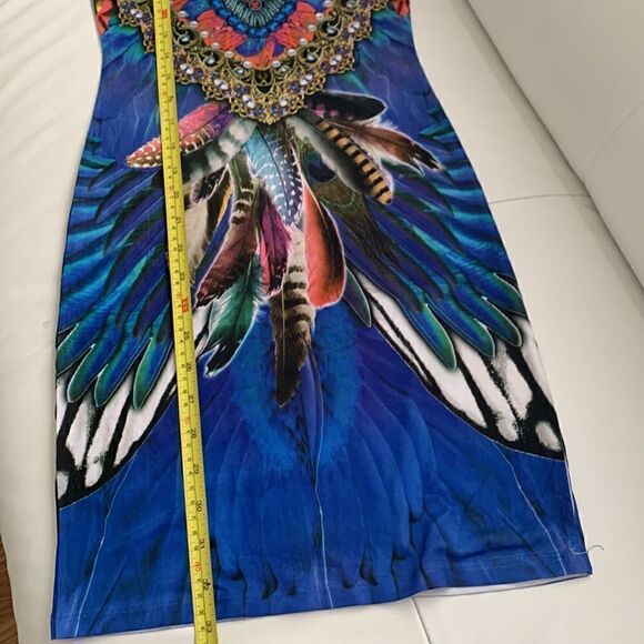 Chesley Open Back Long Sleeve Mini Dress Size S - Picture 8 of 12